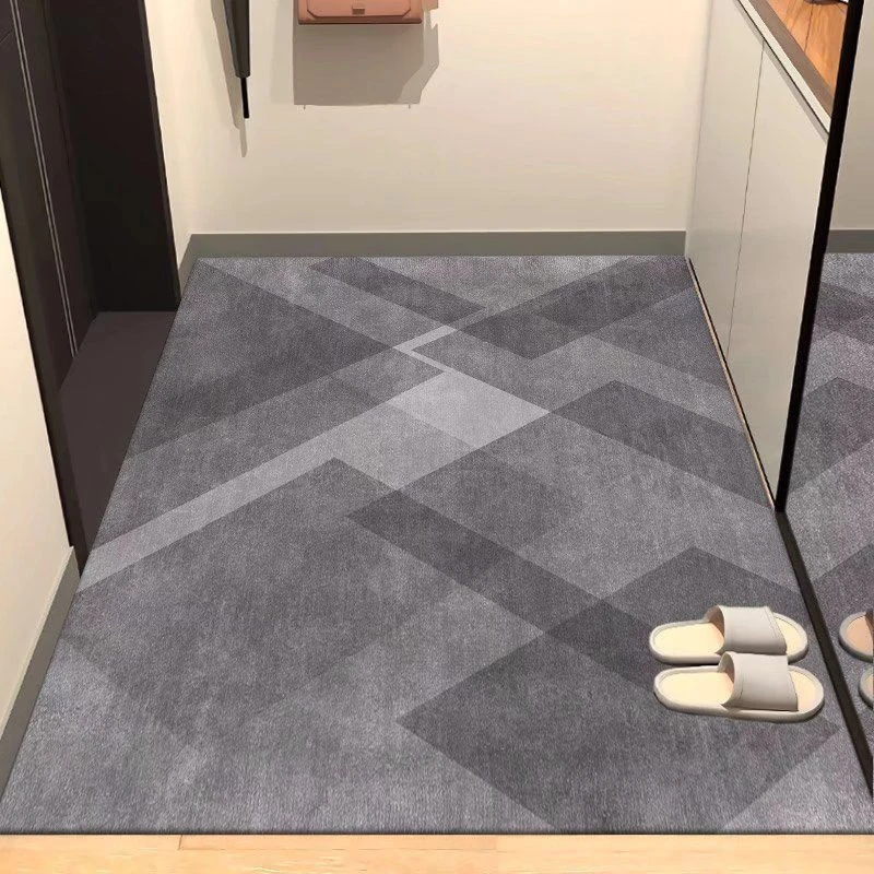 硅藻泥脚垫地垫入户门垫耐脏进户门地毯家用入户防滑入门垫子