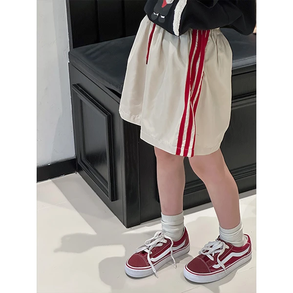K23986韩国童装女童短裤儿童运动裤夏季薄款2025新款女童宽松休闲