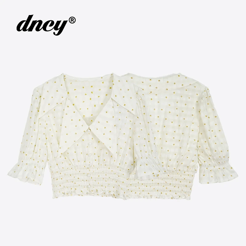 DNCY436碎花短上衣DA22603143