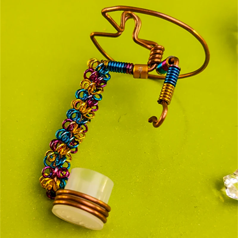 A60#徐一舟纯手工制作竹蛉专用胆簧竹蛉鸣虫宠物攀爬簧精选鸣虫簧