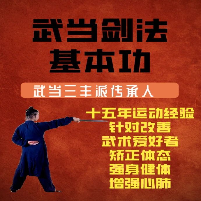 武当剑法基本功