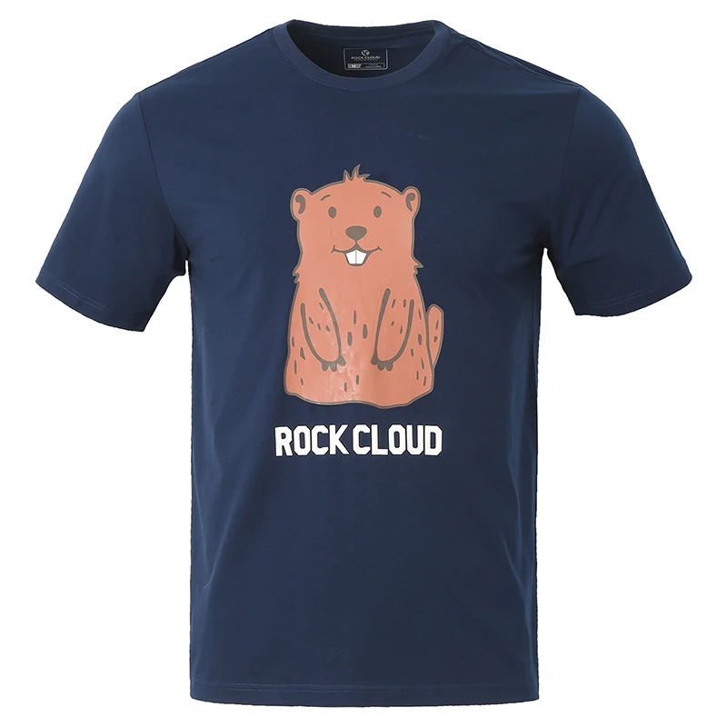 RockCloud/岩云岩云户外休闲圆领男款春夏半袖T恤120