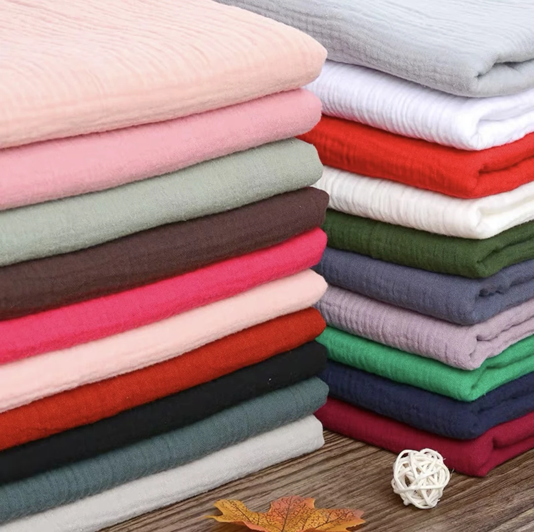 1号第一单在这拍(不包邮) 高支全棉双层纱布布头布料