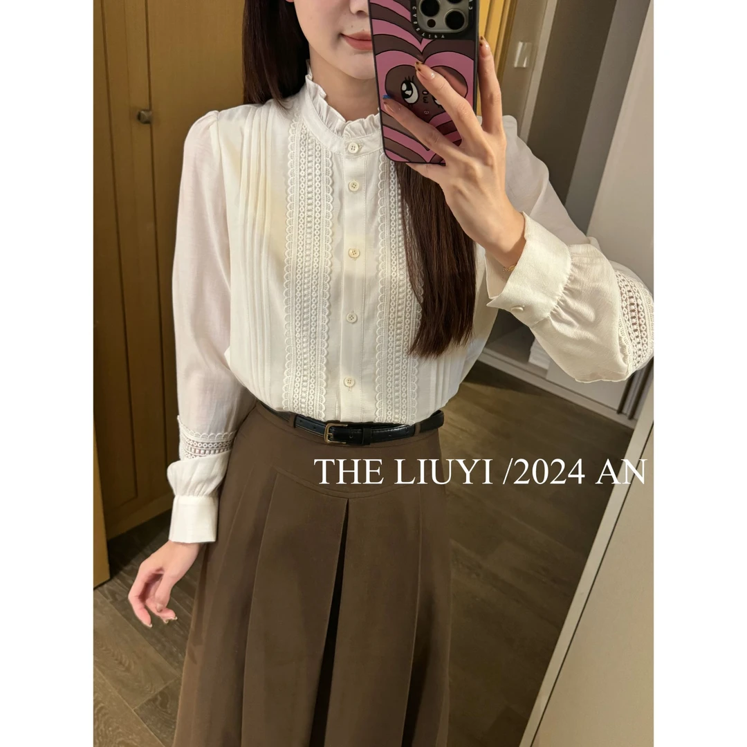 【LIUYI】南法千金～秋季重工精致小衫上衣48203