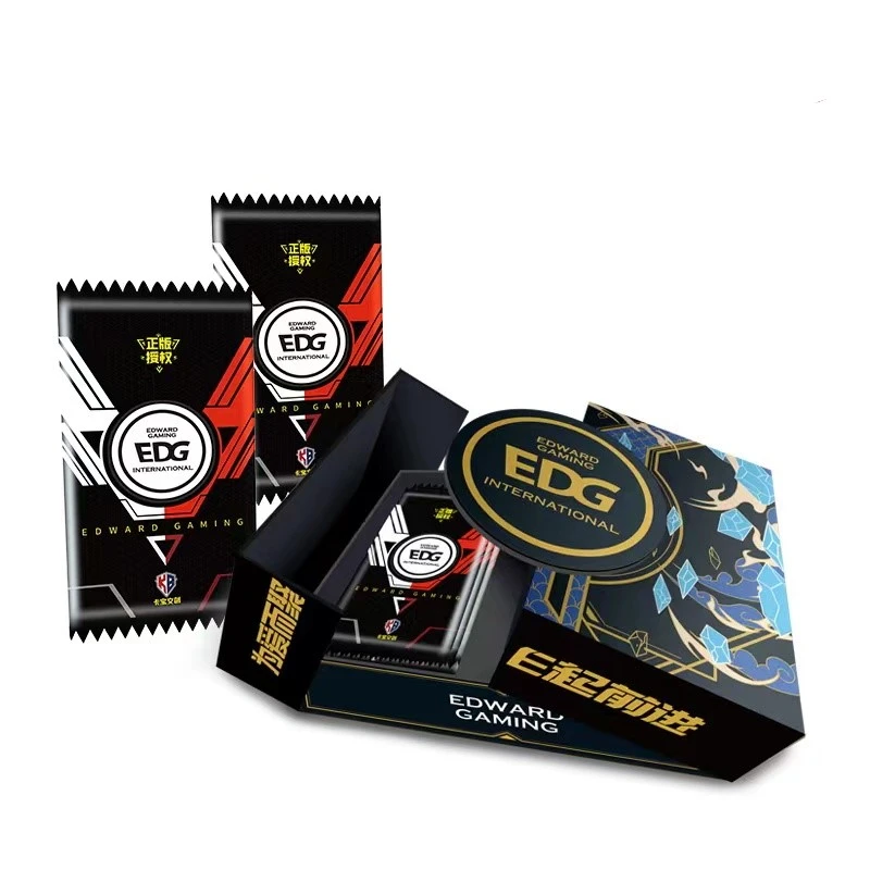 【拆盒】卡宝文创 EDG 为爱而聚 E起前进 收藏卡牌盲盒（默认代拆）ML