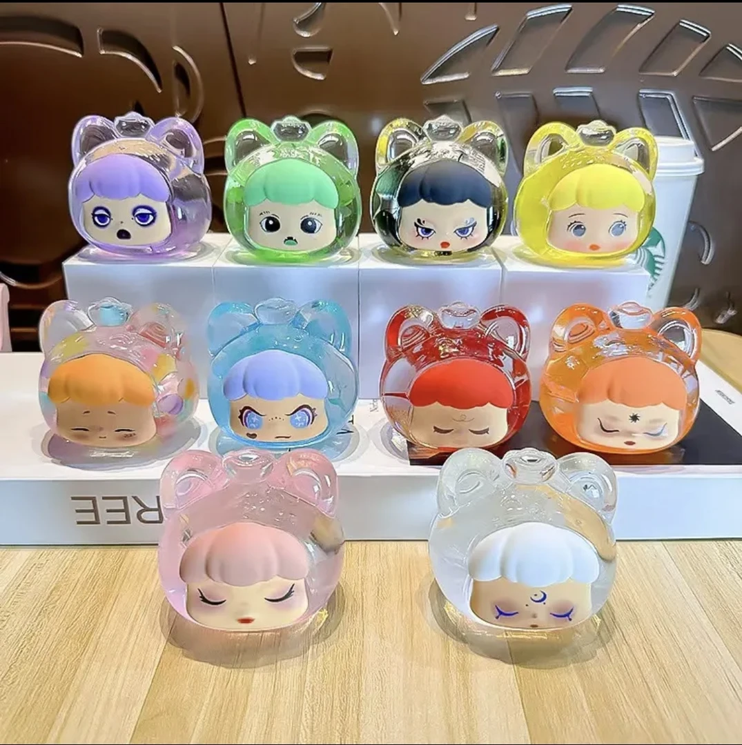 直播拆永生干花元宝猫摆件混合拆拆乐