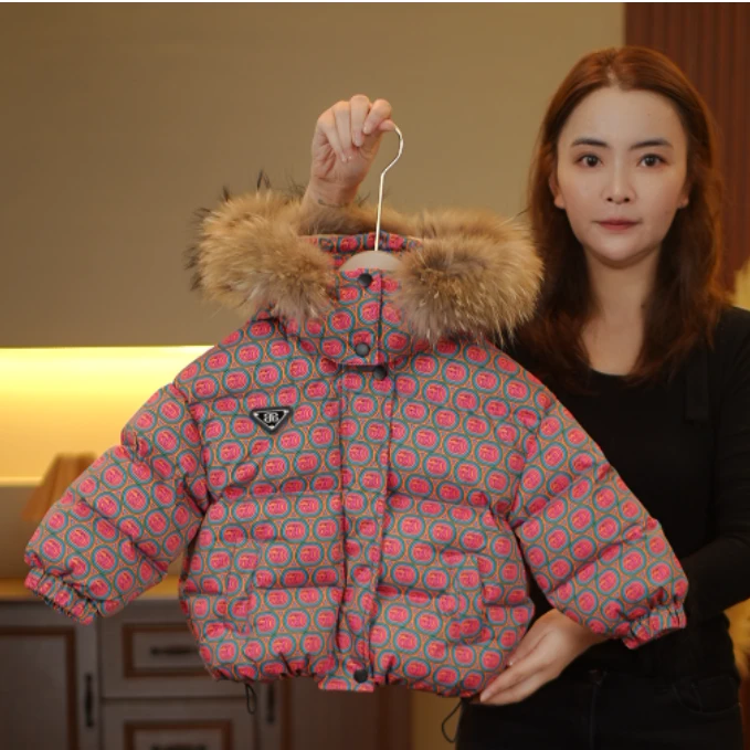 现货【心动符号】2024新款冬季时尚男童女童保暖儿童羽绒服24520