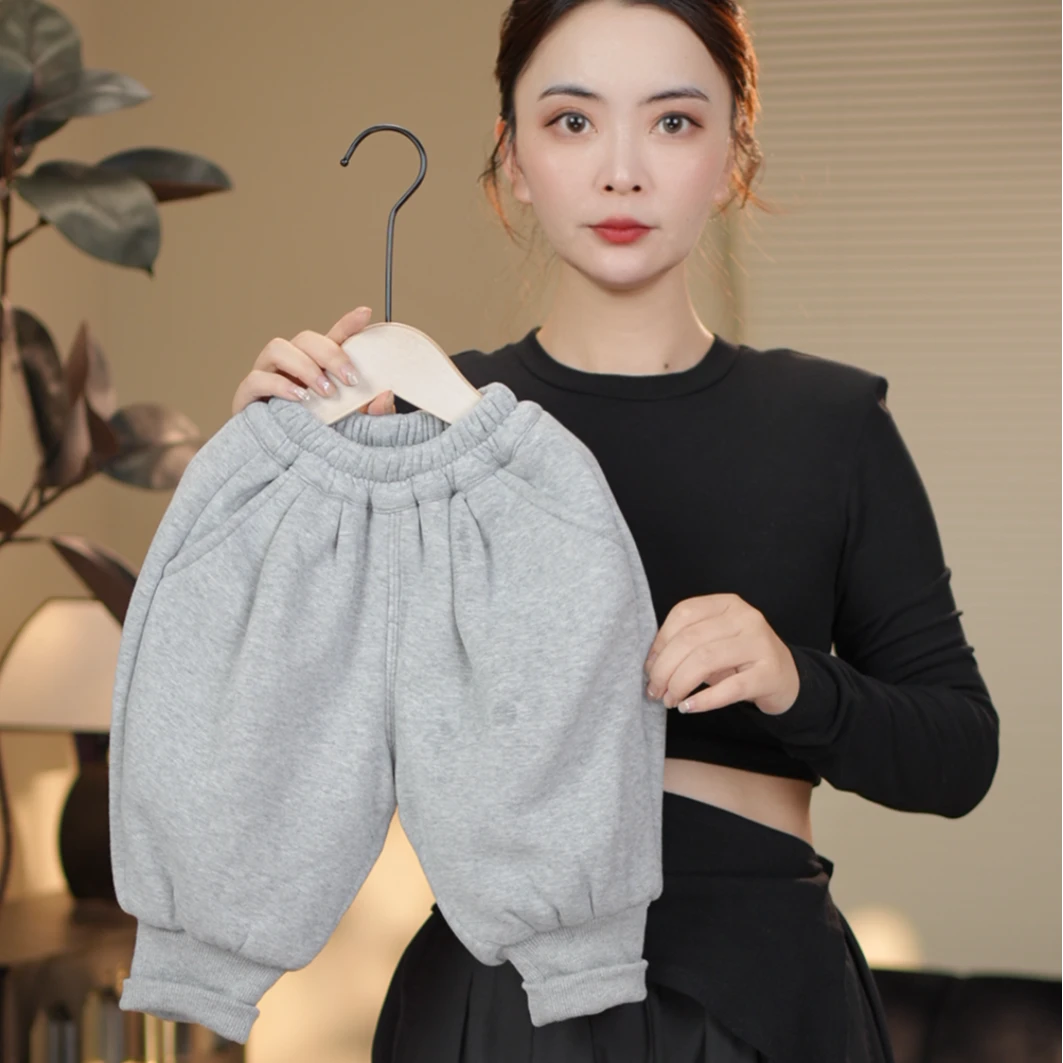 【裤子】2024秋冬新品萌娃穿搭潮流加厚男女儿童裤子38328