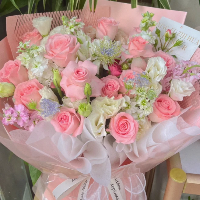 【云南花语鲜花】花花一份 / 养护材料一份