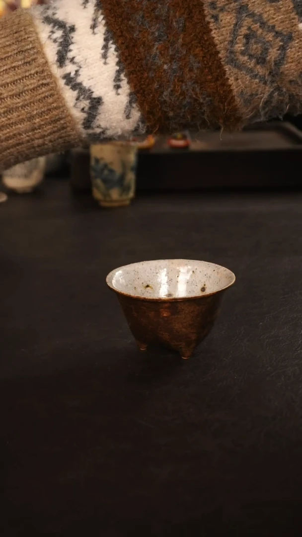 【闪购商品】陶瓷壶三足大杯