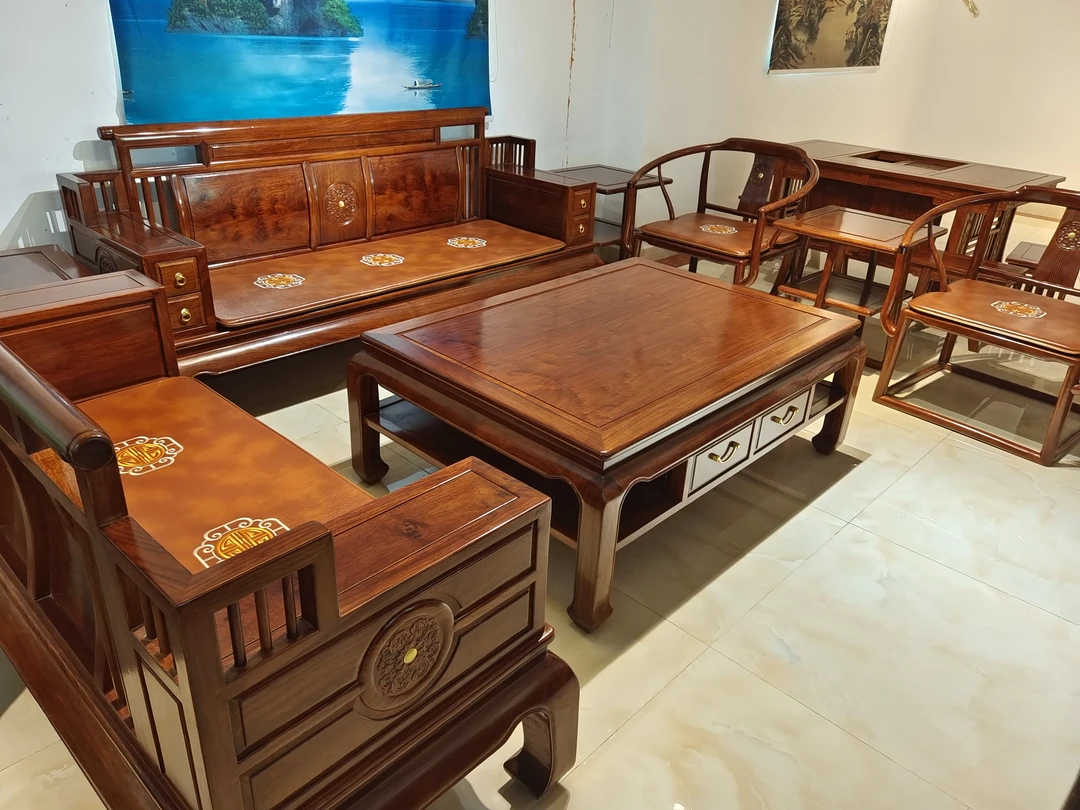 新中式沙发八件套