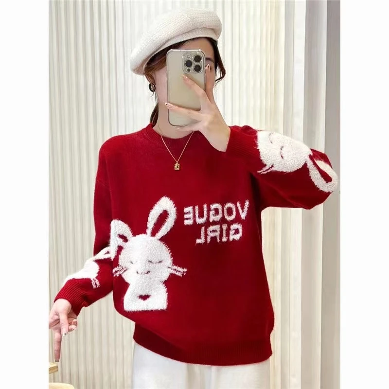 编号151-200加厚秋冬时尚百搭毛衣针织衫小香风