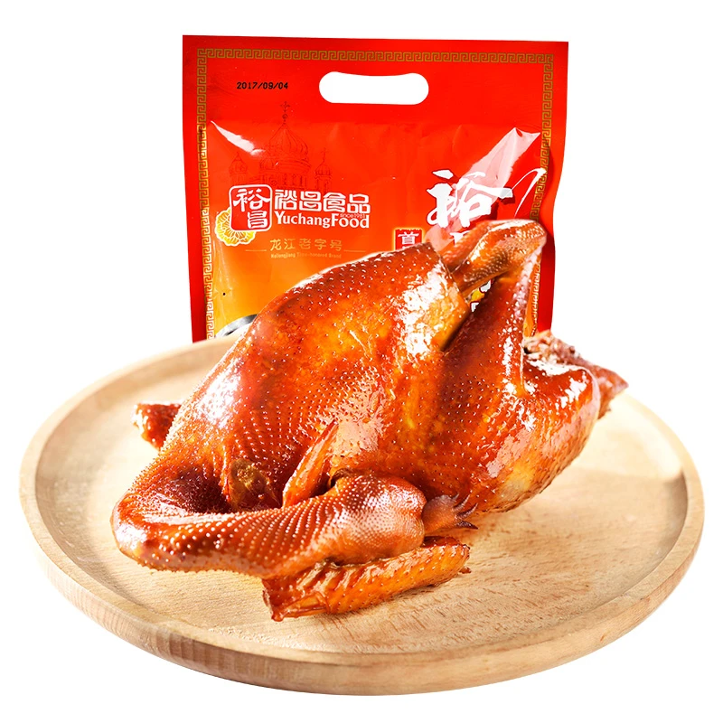 裕昌烧鸡大王 北派烧鸡550g*2东北特产整只即食真空包装食用