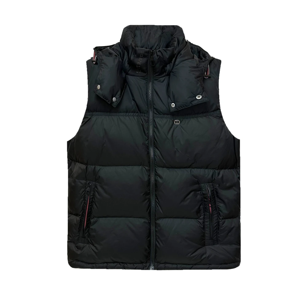 Dite迪特25年男士秋冬新款背心经典男款时尚百搭简约大气连帽潮流