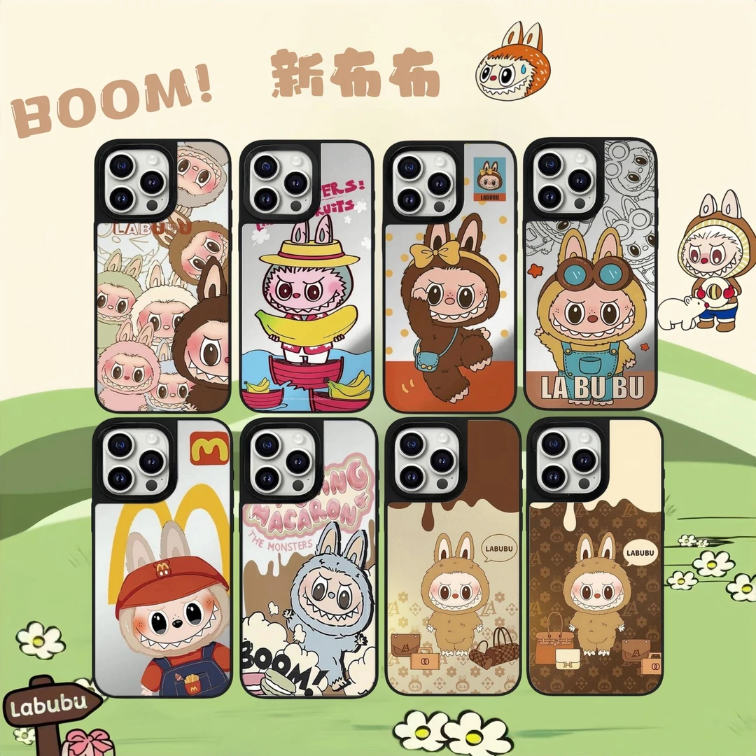 【新布布】潮牌卡通适用苹果17Promax手机壳15/14/13/12case新款ins
