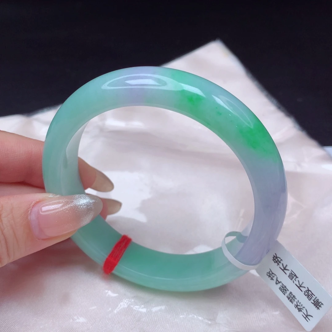 翡翠手镯未镶嵌手镯58