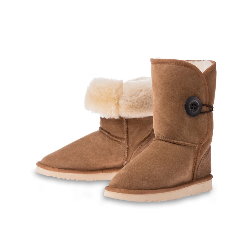 【中筒】清仓福利澳大利亚原产CHIC EMPIRE羊皮雪地靴中筒靴