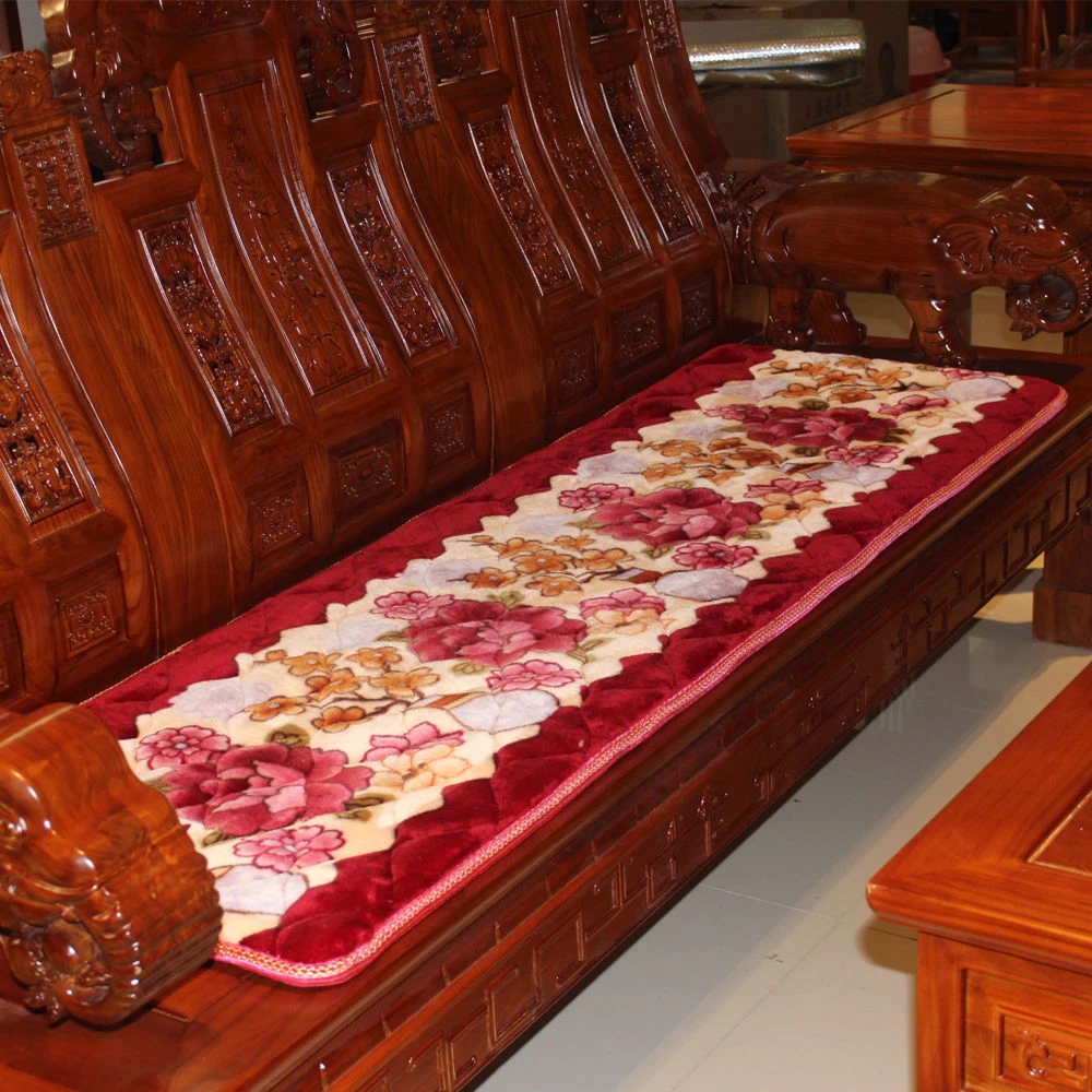 实木沙发垫子防滑老式红木春秋长椅坐垫四季通用加厚全套座垫屁垫