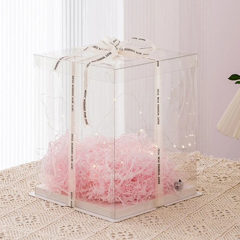 六一儿童节礼物盒创意零食包装盒高档仪式感生日礼物透明包装盒子