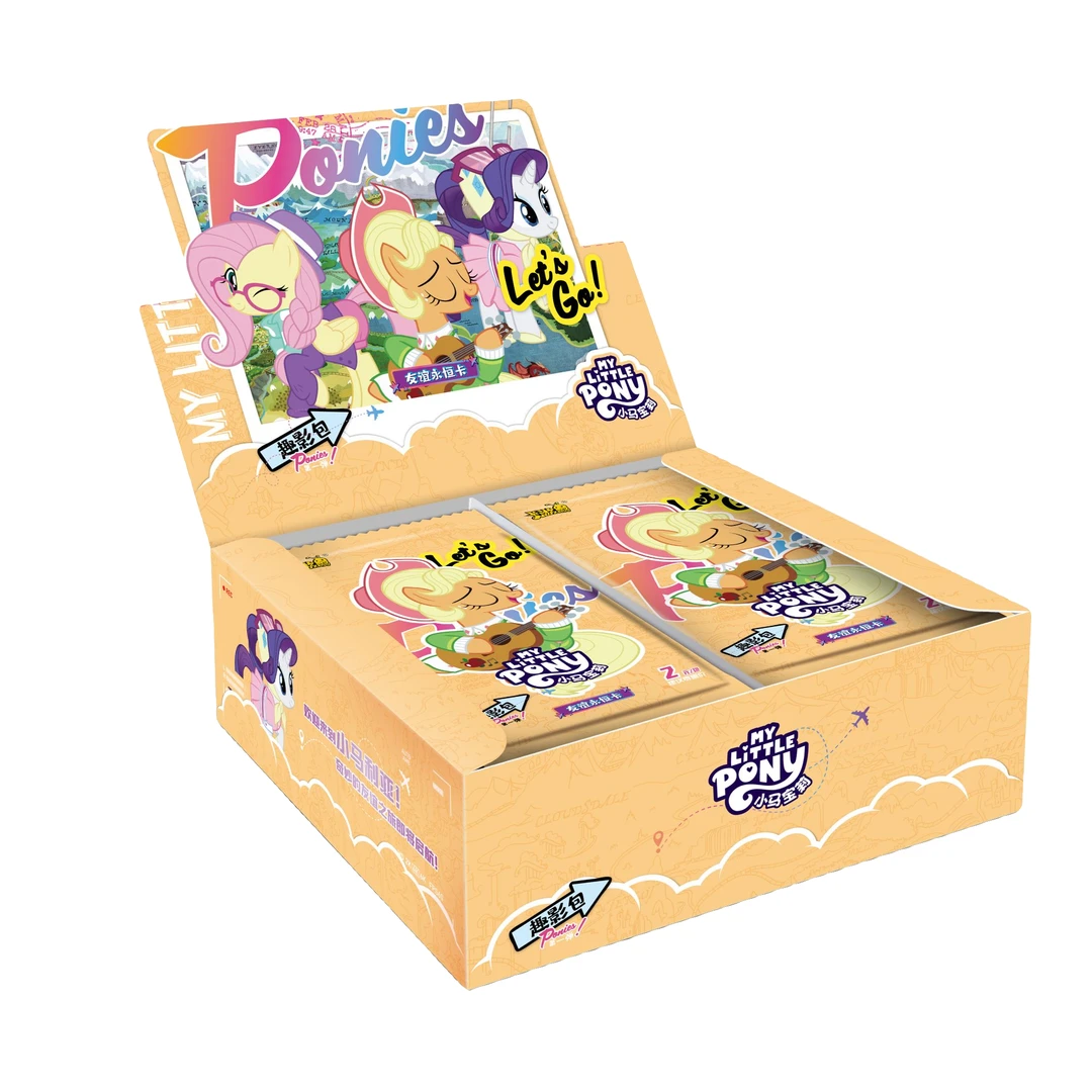 卡游桃【疯小马】卡游《小马宝莉》友谊永恒-趣影包-第一弹！