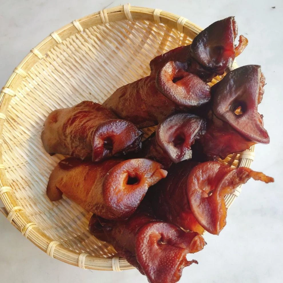 烟熏猪拱嘴猪鼻子农家烟熏恩施非四川湖南贵州