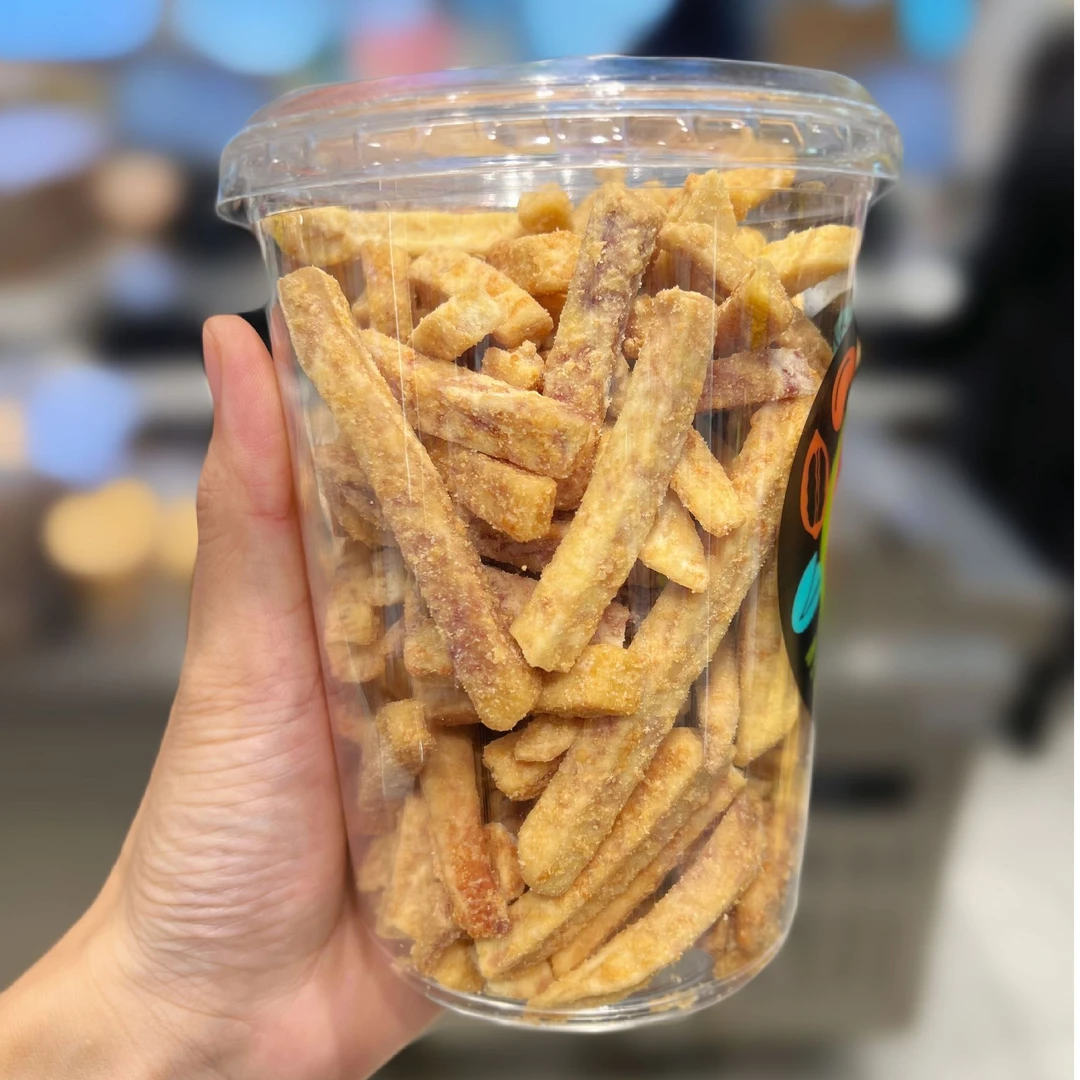 【果老板可口小食】香芋脆（蟹黄味）1桶（250克）