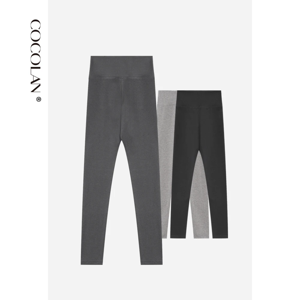 COCOLAN【弹力裤】瑜伽裤打底裤CL6K3329