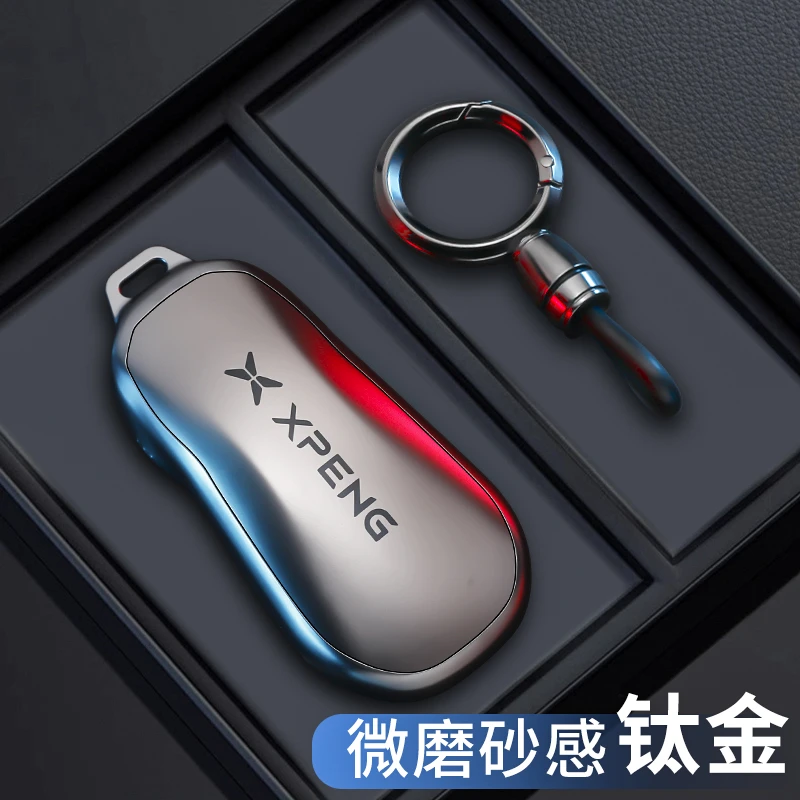适用小鹏g6钥匙套新款g9汽车p7专用壳p5高级p7i男g3i装饰用品女扣
