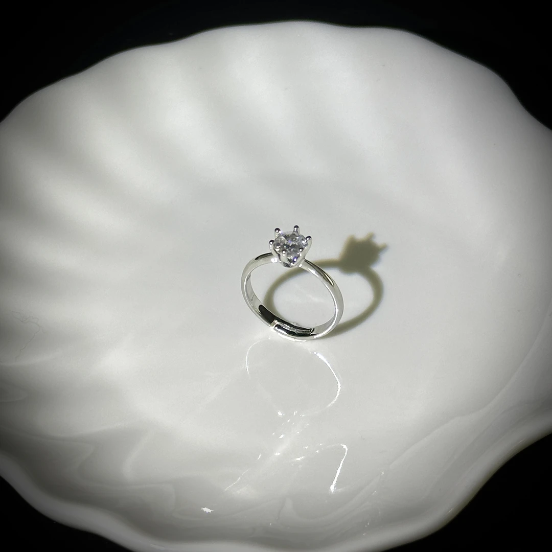 戒指 【宝宝专属】戒指X1111白戒指E018