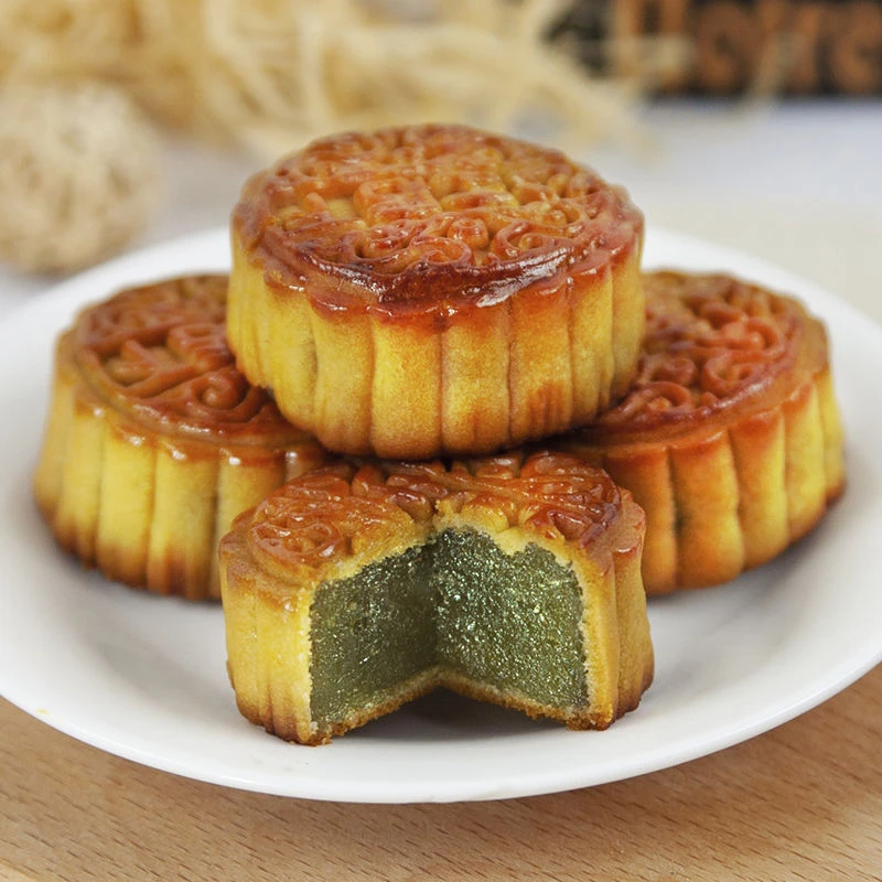 买2斤送2斤广式月饼水果味礼盒零食中秋整箱便宜独立包装6个大个