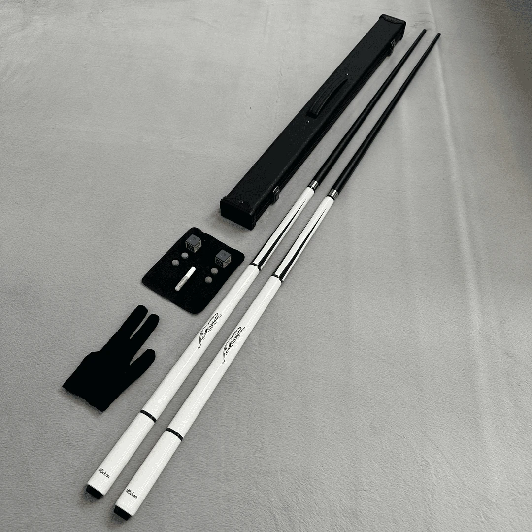 美洲豹雪豹同款黑科技台球杆小头杆斯诺克中式黑八台球杆波茨杆