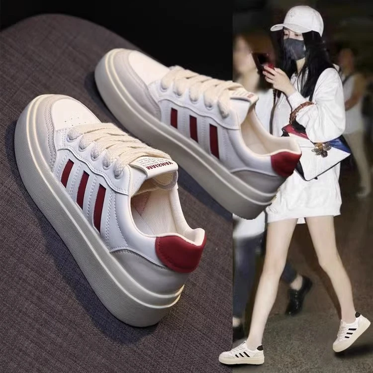 小白鞋女2024新款板鞋爆款鞋子轻便女款运动休闲百搭平底鞋