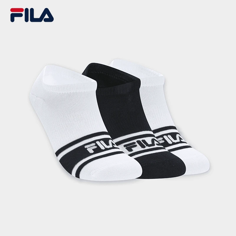Fila/斐乐女士夏季时尚舒适透气跑步短筒休闲低腰袜组 F13W429365
