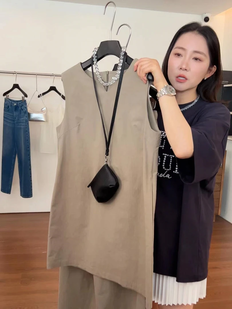 WIDELIA田婧新款挂脖钱包百搭纯色方形小巧装饰包包B2406