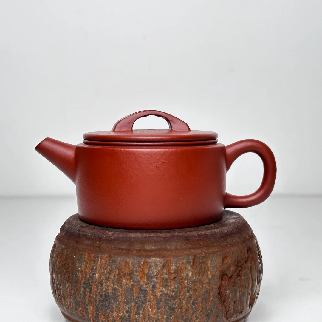 旭壶山房，汉瓦，130cc，朱泥