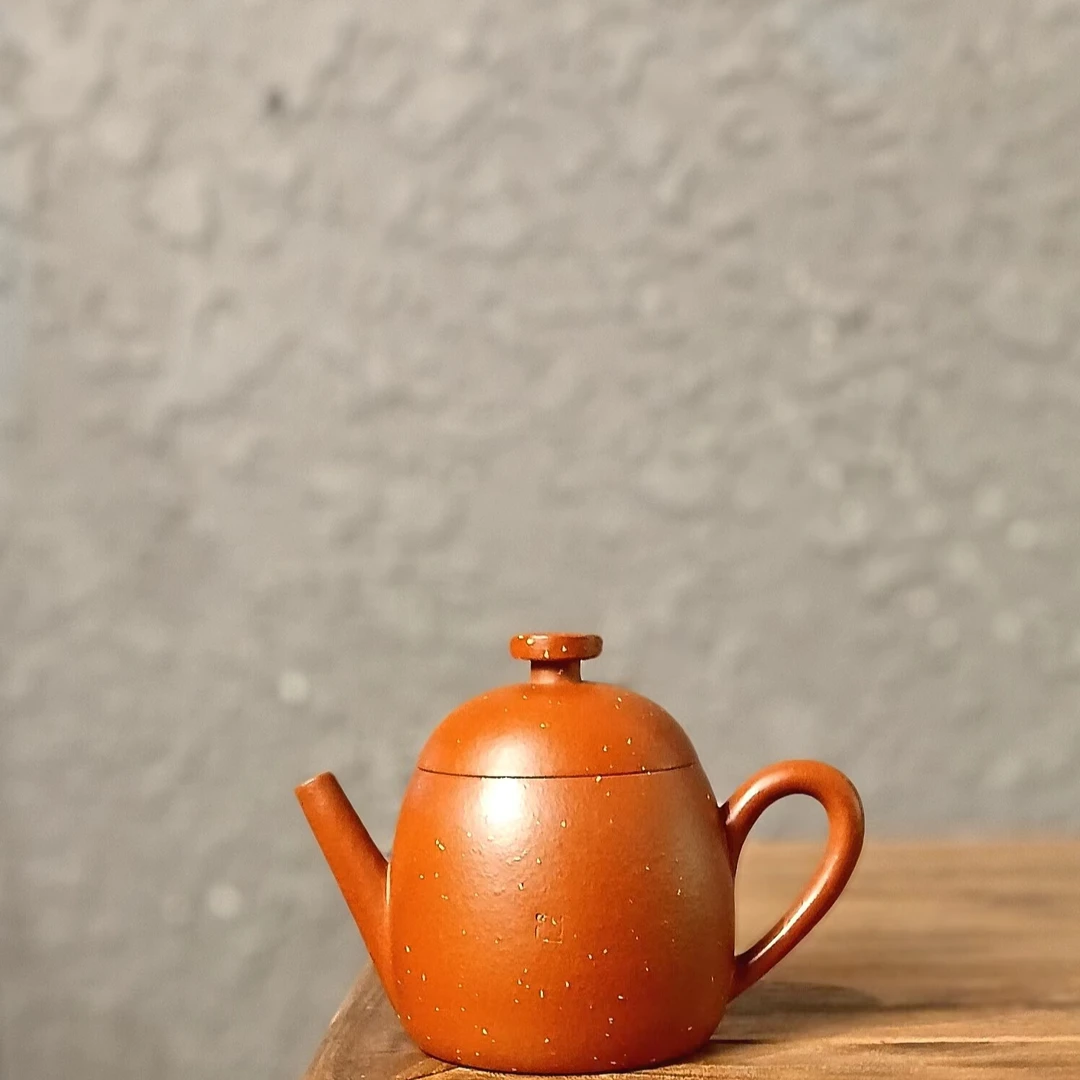 【旭壶山房】 朱泥 坚强的龙蛋 140左右