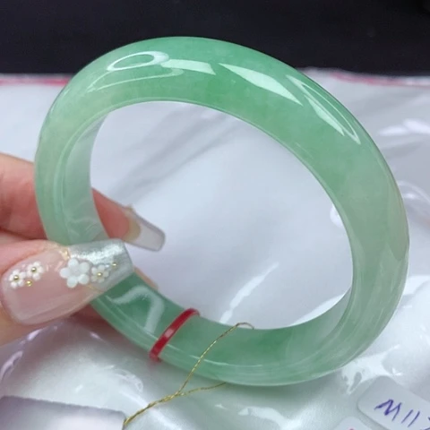 翡翠手镯未镶嵌57圈2757