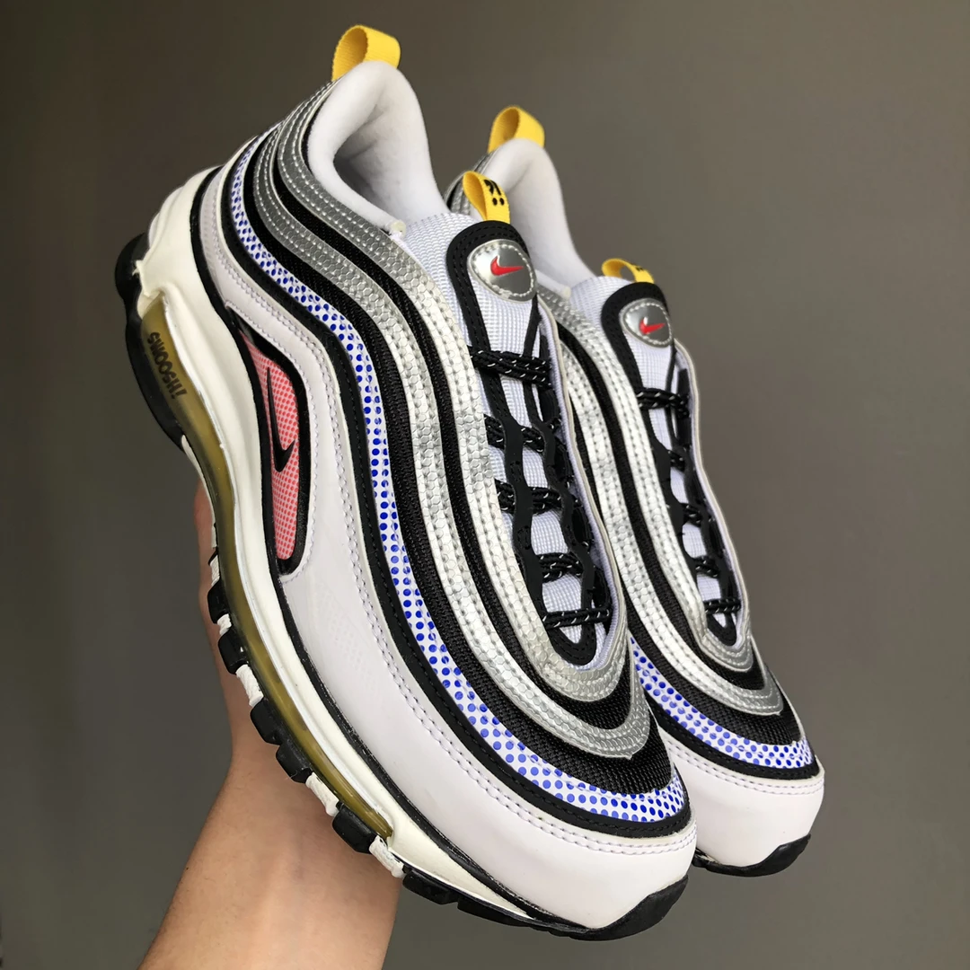 40.5码公价500 AIRMAX97黑白 95新耐克休闲鞋 DX6057-001 无盒