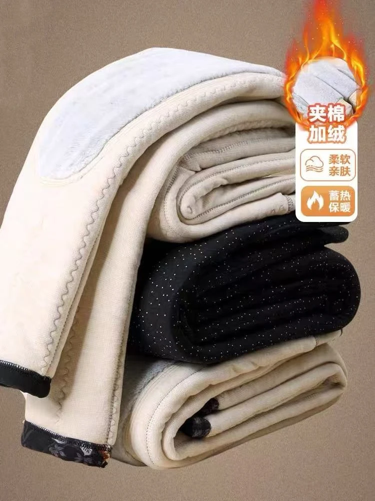 妈妈棉裤女冬季外穿加绒加厚打底裤高腰东北特厚护膝保暖裤长裤冬