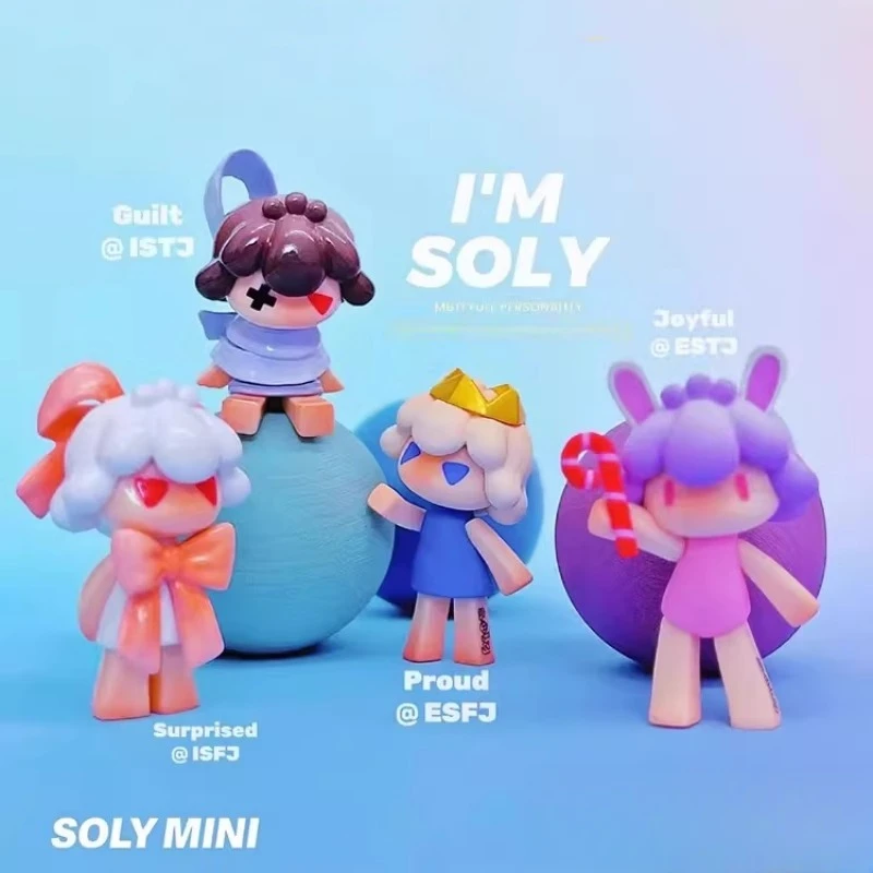【春秋潮玩】SOLY-MINI全人格萌粒系列盲盒可爱公仔创意礼物潮玩