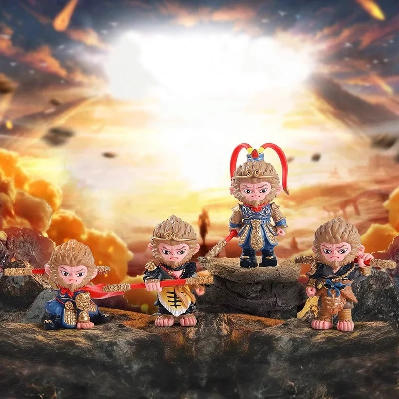 【春秋潮玩】黑色神话之悟空传说系列盲盒手办潮玩