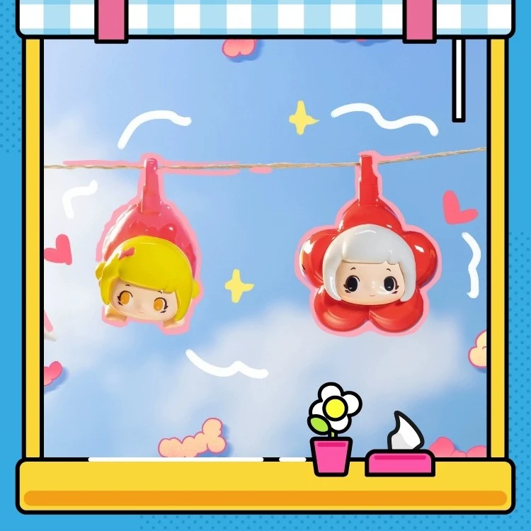 【春秋潮玩】晾仔晾女萌粒盲盒letsvan盲盒pidol又梨bettertoys盲盒