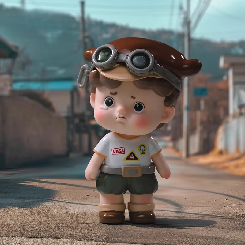 【春秋潮玩】Heyone黑玩热载小分队铁皮巷的小时光潮玩盲盒