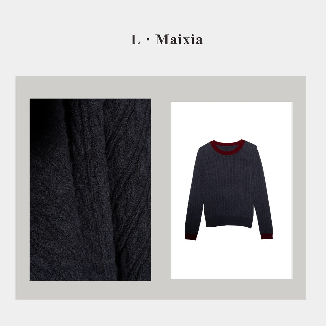 L.MAIXIA/露·玛莉先2024女士针织衫ZZ-25197