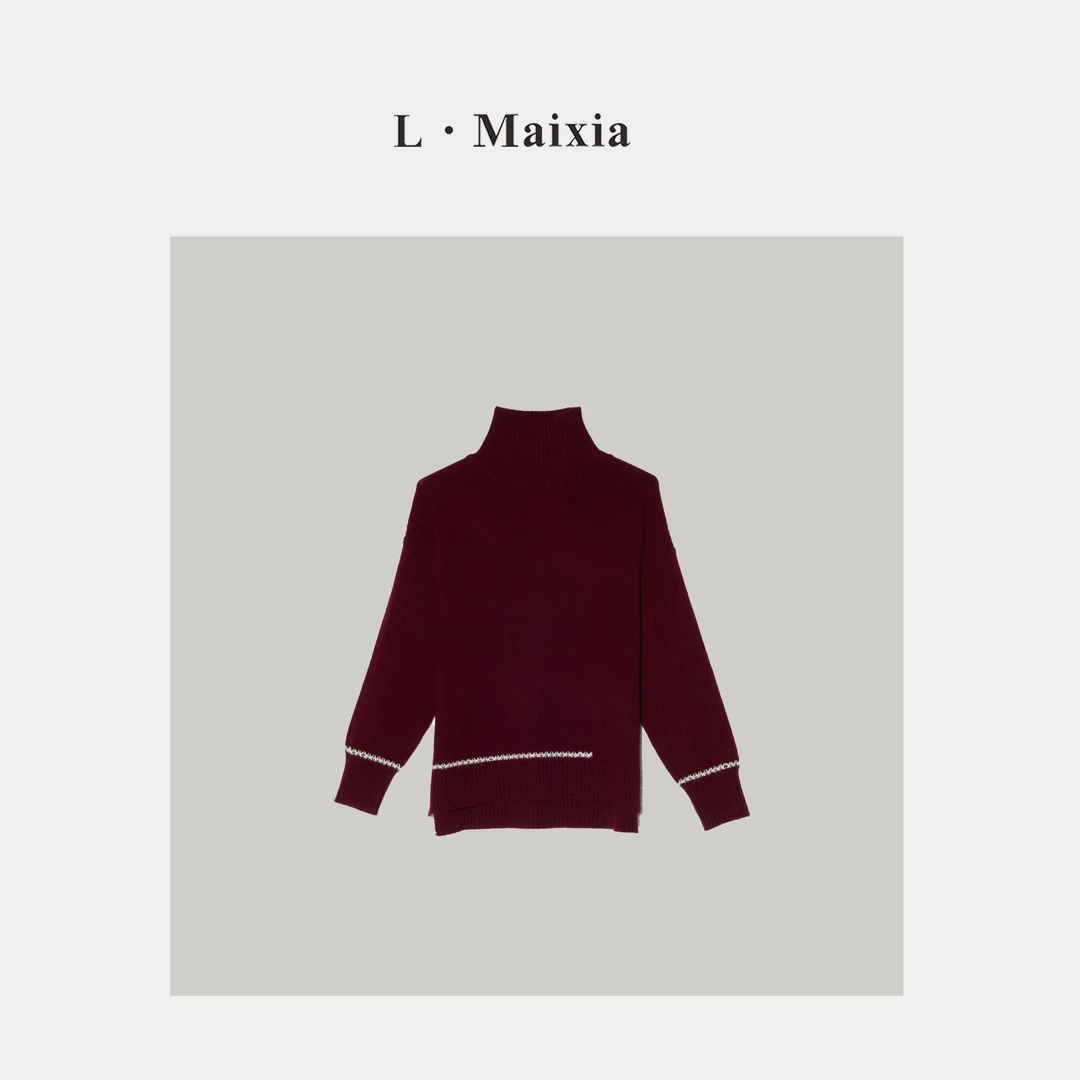 L.MAIXIA/露·玛莉先2024女士针织衫Z-25296