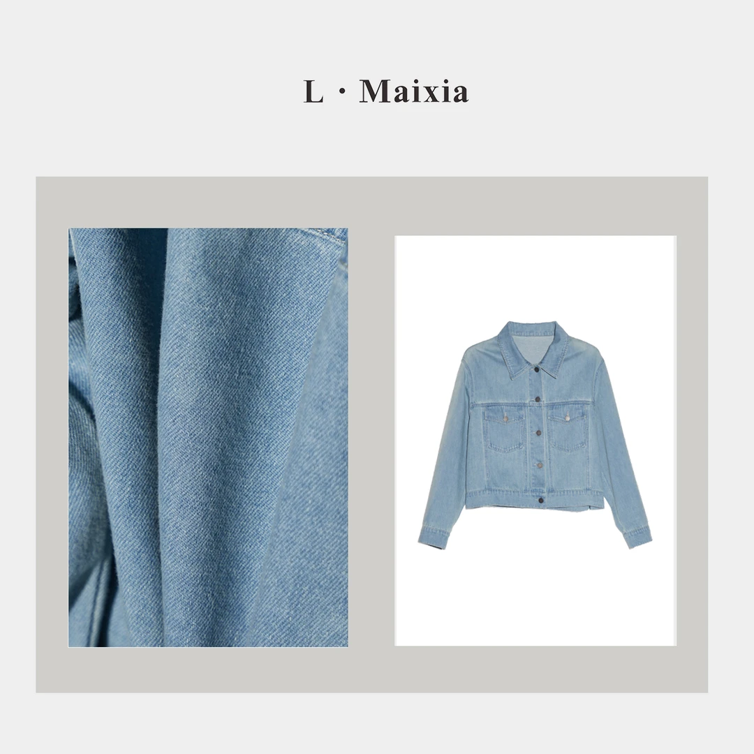 L.Maixia 2025女士牛仔上衣ZX-24161
