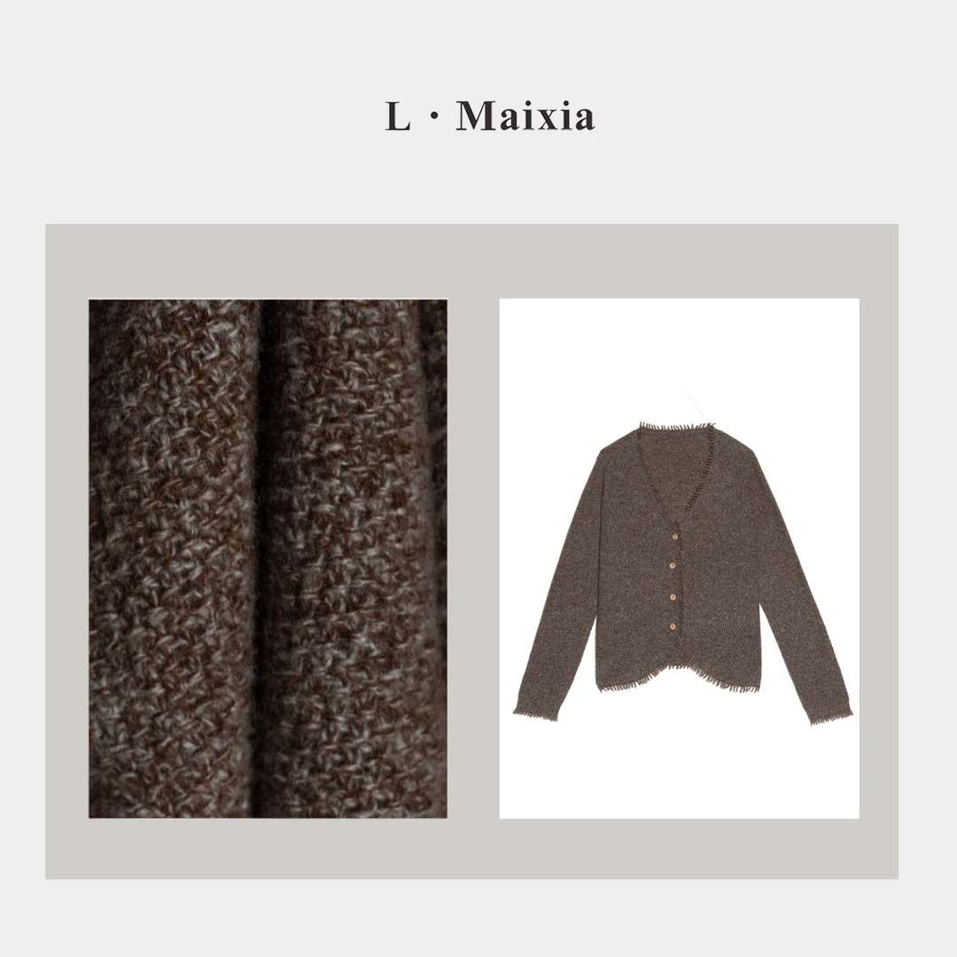 L.MAIXIA/露·玛莉先2025女士羊毛针织衫ZZ-24950