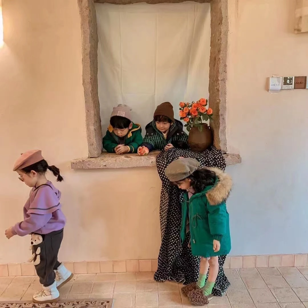 （LAOHE）TZ-24010 儿童春秋长袖运动男童休闲韩版春款时尚针织套装