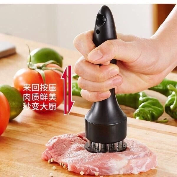 不锈钢肉针实心松肉针松肉鸡排针牛排针扣肉针敲肉器钉猪皮插烧烤