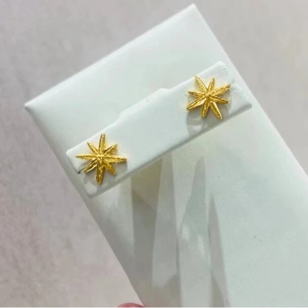 SUNFEEL/赛菲尔【赛菲尔5G精品】六芒星耳饰送礼